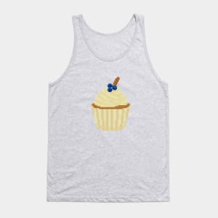 Milk Yellow cupcake pixel art Tank Top